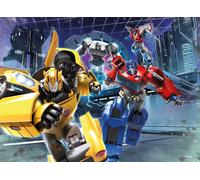 Sanders & Sanders Poster Transformers jaune, rouge et bleu - 601255 - 1.1 x 1.55 m