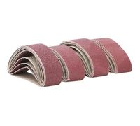 Sanding Belt Sanding Belt 5 pièces bandes abrasives 75x533mm 40/60/80/120 grain ponceuse fichier ceinture ensemble outils abrasifs accessoires. for le meulage, l'affûtage et dérouillage(5pcs Grit 120)
