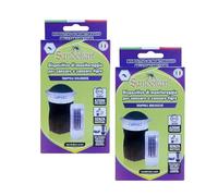 Sandokan Dispositif de surveillance Insect Killer - 4 plaques Attractives pour moustiques et insectes - Compatible avec les lampes Insecticide - Protection jusqu'à 40 jours (2)