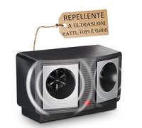 Sandokan Répulsif à Ultrasons pour Souris, Rats et Loirs, Idéal pour Les Intérieurs