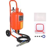 Sandstrahlmeister® - Sableuse mobile de 18,92 L, 243,84 cm Sableuse à tuyau de travail avec une pression de travail de 60-110 PSI - idéale pour enlever la rouille, la peinture, les taches et polir de