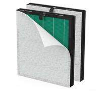 Sandyseptember Filtre de rechange HEPA HY4866 H13 avec charbon actif et préfiltre, compatible avec MORENTO, WESTHEY HY4866, YIOU M1 et purificateur d'air FETIONS, vert (Pet Dander Ver)