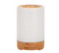Sandyseptember Humidificateur d'air USB en grain de bois et diffuseur d'arômes avec fonctionnement silencieux, grand réservoir d'eau et veilleuse apaisante pour chambre, bureau ou salle de yoga