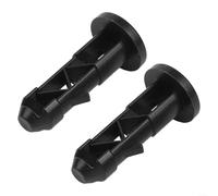 Sandyseptember Lot de 2 ou 6 goupilles de charnière de rechange pour poubelle à roulettes 240 L, pièces en plastique pour poubelles domestiques et commerciales avec roues, lot de 2 ou 6 (1 paire)