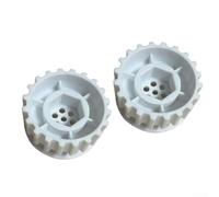 Sandyseptember Roue arrière de rechange 9983112 compatible avec Dolphin S200 S300 S300i S400 Active Series Explorer E30 pour nettoyeur de piscine pentair SE SI (2 pièces)
