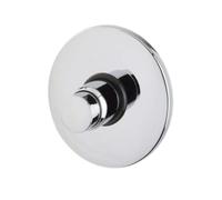 Sanela - Chasse d'eau d'urinoir encastrée à fermeture automatique, chrome SLT 153P