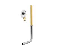 Sanela - Chasse d'eau encastrée à fermeture automatique, chrome SLT 161W