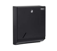 Sanela - Distributeur de serviettes en papier, inox / noir SLZN 20V