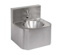 Sanela - Lavabo suspendu en inox avec appareil ALS, 24V SLUN 71E