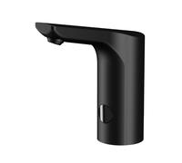Sanela - Mitigeur électronique de lavabo, alimentation 24 V DC, noir SLU 62V