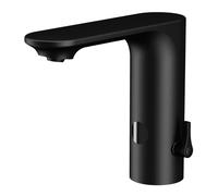 Sanela - Mitigeur électronique de lavabo, alimentation 24 V DC, noir SLU 63V