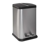 Sanela - Poubelle en inox, 20 litres, mat SLZN 80X