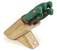 Sanelli 931605 Leck, bois, vert/rouge, 5 pièces