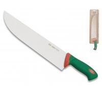 SANELLI - Couteau à découper avec manche antidérapant, modèle Premana, en acier inoxydable, longueur 33 cm