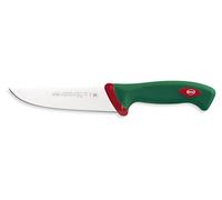 Sanelli Couteau de boucher Ligne Premana Professional 16 cm Acier inoxydable Vert/Rouge