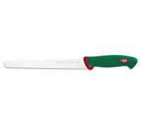 Sanelli Ligne Premana Professional,Couteau Jambon 24,Acier Inoxydable,Vert et Rouge,37.0x3.0x4.0 cm