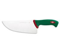 Sanelli Ligne Premana Professional,Couteau Lame Large Cm.22,Vert et Rouge,Acier Inoxydable,34.5x3.0x8.0 cm