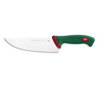 Sanelli Ligne Premana Professional,Couteau Trancheur Cm.20,Acier Inoxydable,Vert et Rouge,32.5x3.0x6.0 cm