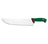 Sanelli Ligne Premana Professional,Couteau Trancheur Cm.33,Acier Inoxydable,Vert et Rouge,45.5x3.0x7.0 cm