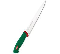 Sanelli Ligne Premana Professional,Couteau Yanagi ba Cm.24,Acier Inoxydable,Vert et Rouge,