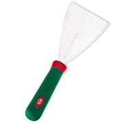 Sanelli Ligne Premana Professional,Spatule Pizza Cm.10,Acier Inoxydable,Vert et Rouge,26.0x2.5x10.0 cm