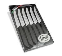 Sanelli Linea Skin Lot de 6 couteaux en acier inoxydable