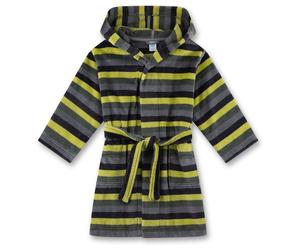 Sanetta - Kid's Terry Fleece Velours Bathrobe - Peignoir de bain - 128 - olive