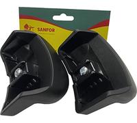 Sanfor | Poignée pour autocuiseur Magefesa STAR | Lot de 2 unités | Poignée universelle de rechange | Noir | 85 x 25 mm | Bakélite | Résistant à la chaleur | Facile à installer