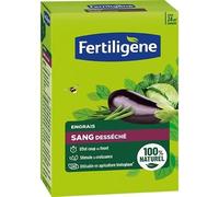 Fertiligène FSAN12 - Engrais Traditionel Sang Désséché UAB 1,2 kg - Effet Coup de Fouet - pour Une Croissance optimale et Continue - Jusqu'à 24m² fertilisées - Idéal pour Les Fleurs et Le Potager