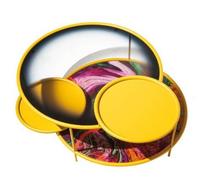 Sangaku Table basse Jaune/Anti-Atlas Driade - DA5625H517G42