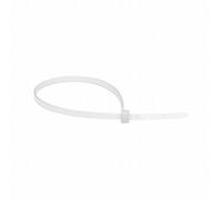 Sangle autobloquante | Serre câble plastique | Collier de serrage | Collier de serrage plastique | Sachet avec accroche de 25 colliers auto|bloquants 3.6 mm x 140 mm | Incolore | 709052 Debflex