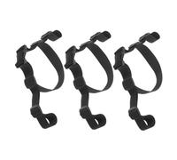 Sangle de Chaise Haute Réglable pour Bébé, Lot de 3, Polyester | Usage Sécurité pour Chaise Haute et Chariot, Noir, Réutilisable, Réglage Simple, Pratique et Soigné