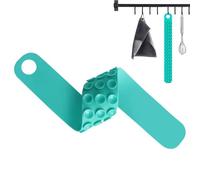 Sangle de démoulage - En silicone réutilisable - Avec ventouse - Pour évier - Pour viande congelée - Pour aliments, poissons, maison, cuisine, comptoir, cuisine, barbecue, préparation des repas