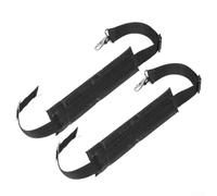 Sangle de pulvérisateur en tissu robuste pour sacs à dos de jardin, harnais de rechange réduisant la fatigue des épaules, accessoire noir pratique pour un transport stable de réservoirs, ajustement