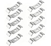Sangle de support de tuyau de conduit - 10 pièces, outil rigide réglable robuste | Support de sangle de tube | Pince à Clip de Tension pour plomberie, mur intérieur et extérieur, eau, maison, salle de