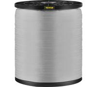 Sangle de traction en polyester VEVOR 567 kg, 961 m x 12,7 mm de sangle plate pour travaux sur fils et tubes de câbles, fonctions variables, corde plate pour tirer/charger/emballer par tous les temps