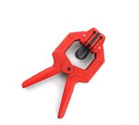 Sangle latérale pour le travail du bois 50 mm | Plastique d'ingénierie haute résistance, force de serrage de 15 kg, ouverture de 50 mm, couleur rouge, utilisation à une main