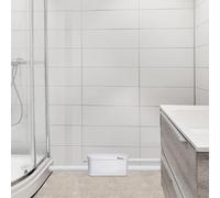 SANI-S250C : système sanitaire, pompe à déchets silencieuse, pompe de relevage de douche à deux entrées