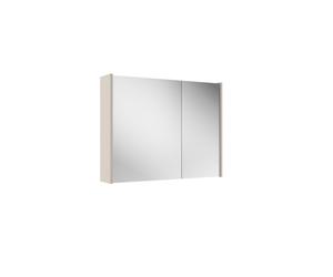 Saniclass Prime Armoire de toilette avec miroir - 80x63x16cm - panneaux latéraux inclus - cotton (beige) SW1212816/SW892634