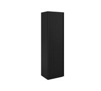 Saniclass Prime Blend Armoire haute - 120x34.5x27.5cm - 1 porte - noir mat - MDF ARES_HIGH_CABINET_Matt Black
