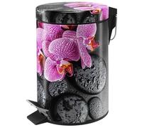 Sanilo Poubelle de Salle de Bain 3L avec système d’abaissement automatique - Madeira