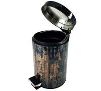 Sanilo Poubelle de Salle de Bain 3L avec système d’abaissement automatique, Nombreuses nouvelles Poubelles à Cosmétiques au choix, Poubelle avec seau intérieur (Vintage)