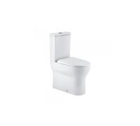 Sanindusa Winner ensemble WC - 36.6x64.6x87.7cm - sur pied - surélevé 6cm - sans bride - réservoir monobloc - fermeture amortie - céramique - blanc brillant 144921004cx