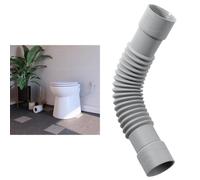 SANIPRO Setsan C WC avec broyeur intégré Blanc & Wirquin 79008001 Raccord universel magicoude D40 à coller, gris