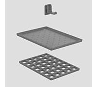 Sanit rangement anthracite 60006000099 pour lavabo fonctionnel multiset 60005B60099