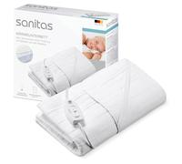 Sanitas Beurer - SWB 21 Surmatelas Chauffant en Non-Tissé Polaire Doux, avec Sangles de Fixation Pratiques, Système de Sécurité, 3 Réglages de la Température, Lavable en Machine, 150 x 80 cm