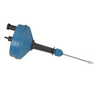 Sanitop-Wingenroth 25444 1 Abfluss-Reiniger Déboucheur de canalisations Power Clean avec Spirale de Nettoyage pour Utilisation Manuelle et Machine, Noir/Bleu