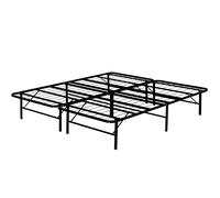INVITE Sommier d'appoint pliable en métal Taille literie - 160x200 cm