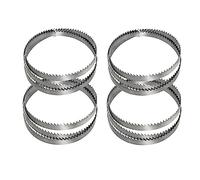 Sankuai Lot De 4 Lames De Scie À Ruban M42 Bi-métal, 1140 X 13 X 0,6 mm, 10/14 DPP, Compatible avec MBS 105 V