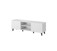 Bestmobilier Meuble TV Sanna - Blanc